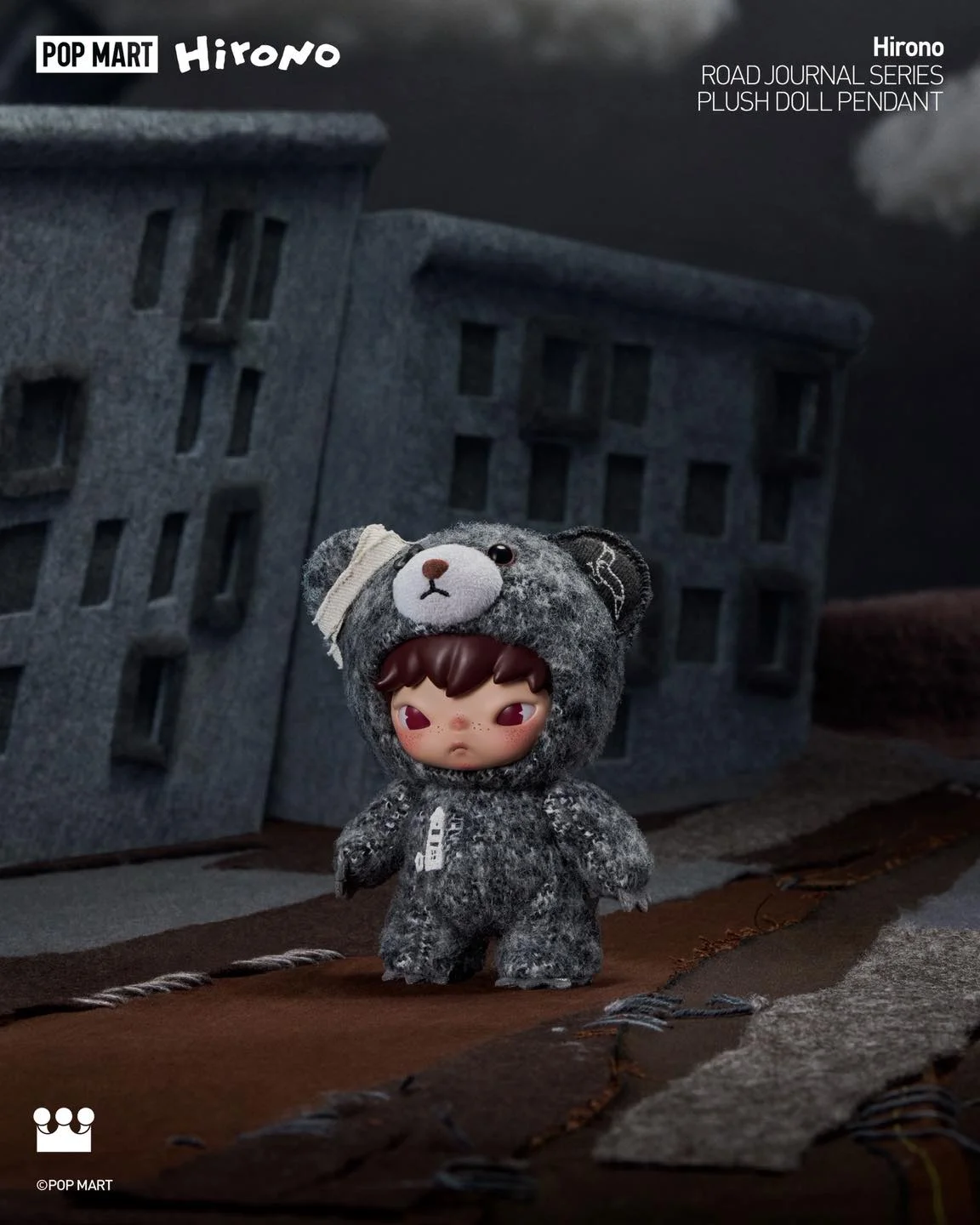 Hirono Road Journal Series-Plush Doll Pendant Series